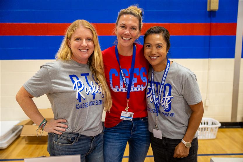 People enjoy back to school night